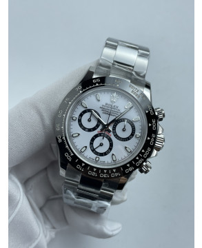 (준비완료/특급배송)NO.3613/초특급 갓성비 데이토나 스틸 세라믹베젤 화이트