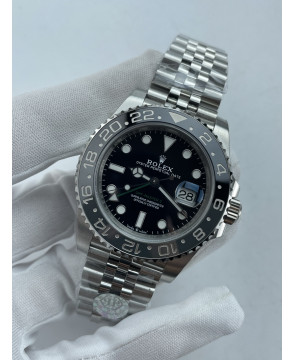 (준비완료/특급배송)NO.3670/QP공장 롤렉스 지엠티마스터2 블랙그레이 쥬빌레 GMT-Master II 126720 GRNR